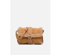 Vanessa Bruno Clutch Othilia Cuir En Suede Et Fausse F T.U Marrón