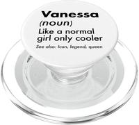 Vanessa como Una Chica Normal Solo Cooler Queen Nombre PopSockets PopGrip para MagSafe