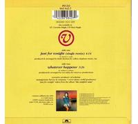 Vanessa Williams - JUST FOR TONIGHT 7 INCH (7" VINYL 45) UK ISSUE PRESSED IN FRANCE POLYDOR 1992
