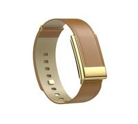 Vanet Correa de cuero compatible con Whoop 5.0 Bands One, MG Life and Peak, correa de cuero auténtico de grano superior, bandas vintage compatibles con Whoop 5.0 (no para Gen 4], color marrón