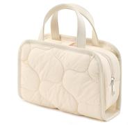 VanFn Bolsas de cosméticos, bolsa de maquillaje de viaje para niñas, bolsa de cosméticos, bolsas impermeables con cremallera para viajes en avión, artículos de tocador, baño y organización serie P.