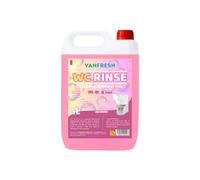 Vanfresh WC Rinse - Líquido para Cisterna de WC Químico 5L | Aroma Intenso y Frescor Duradero para Inodoros Portátiles, Autocaravanas y Camping