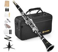 Vangoa 17 Keys B - Kit de clarinete plano para principiantes