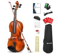 Vangoa 3/4 Violín Acústico Madera Violines para Principiantes, Adultos o Niños Tres cuartos Violin con Kits de Inicio