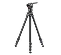 Vanguard Alta Pro 3VL 264AV14 Trípode de vídeo | Con semiesfera, Rótula de vídeo, Aluminio, Cerrado: 63cm, Extendido: 156,5cm, Soporta hasta 8kg