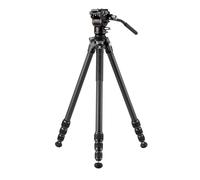 Vanguard Alta Pro 3VL 264CV14 - Trípode de vídeo de Carbono, rótula Veo PV-14 y Base niveladora