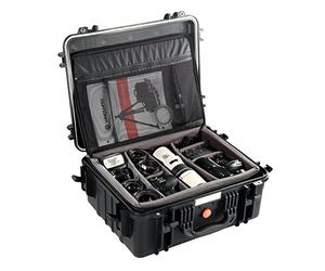 Vanguard Supreme 46D - Maletín Sumergible con Compartimentos, Color Negro