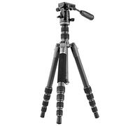 Vanguard Veo 3GO 235CP - Trípode Fibra de Carbono Ultra-Compacto para telescopio