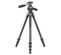 Vanguard Veo 5 234CPS36 Trípode para Foto y vídeo | Con columna, Rótula de 3 vías, Fibra de Carbono, Cerrado: 58,1cm, Extendido: 162,6cm, Soporta hasta 6kg
