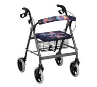 Vanideaoty Accesorios coloridos para andadores de mariposa, suaves y transpirables, fundas decorativas de protección para andadores, fáciles de instalar, accesorios adecuados para parques