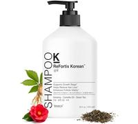 VANIDOX Champú coreano ReFortix: con infusión de ginseng, extracto de té verde y aceite de camelia, este champú aprovecha el poder de la naturaleza para nutrir y fortalecer profundamente tu cabello