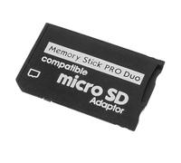 Vaniika Adaptador de memoria compatible con Micro SD a PRO Duo MagicGate Card Converter, TF a MS Tools para cámara Handycam Sony Playstation Portable