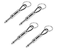 Vaniika Llavero de enchufe de guitarra, 4 piezas retro para llavero de audio de pared para Marshall JCM800 Amp, ganchos para llaves, soporte para llaves montado en la pared, perfecto para el hogar
