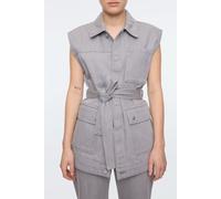 Vanilia Gray Clay Jacket Grey Denim Talla: 38 | Chaquetas Outlet | Mujer | Azul