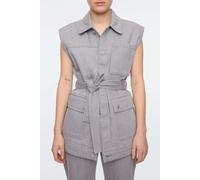 Vanilia Gray Clay Jacket Grey Denim Talla: 40 | Chaquetas Outlet | Mujer | Azul