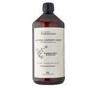 Vanilla Blanc Read/The/Label Líquido de lavandería no biológico perfumado con aceites esenciales orgánicos (Buceos de eucalipto y geranio)