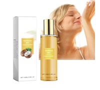 Vanilla Coconut Body Spray and Hair Mist, Nourishing Hydrating Shine Spray, Long lasting Warm Sweet Scent, 100 ml Portable Refresshing Mist, Lightweight Travel-Size Scent for Daily Use (1 unidad)