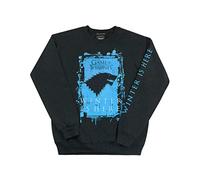 vanilla underground Juego de Tronos Invierno está aquí Adultos Hombres de Negro con Capucha