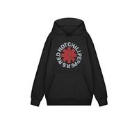Vanilla Underground Red Hot Chili Peppers - Sudadera con capucha unisex con logotipo negro | Sudadera gráfica Red Hot Chili Peppers | Suéter con capucha para hombres y mujeres | Ropa Rock Band