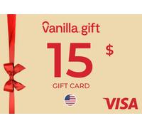 Vanilla Visa Gift Card 15 USD Key - UNITED STATES