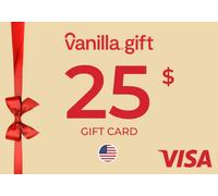 Vanilla Visa Gift Card 25 USD Key - UNITED STATES