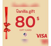 Vanilla Visa Gift Card 80 USD Key - UNITED STATES