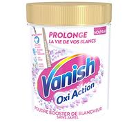 Vanish Oxi Action Booster de Blancura - Removedor textil y blanqueador de ropa blanca - Polvo 940 g