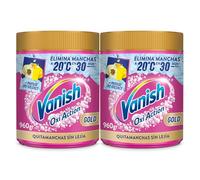 Vanish Oxi Action Gold - Quitamanchas multibeneficio para la ropa, elimina olores y potenciador del lavado, En Polvo, Sin Lejía 1,92kg (2x 960g)