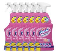 VANISH - Lote de 5 quitamanchas textiles antes de lavado Oxi Action Pistola - 750 ml