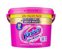 Vanish Oxi Action - Quitamanchas de tela en polvo (2,4 kg)