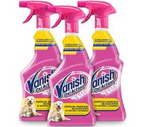 Vanish Oxi Action - Quitamanchas especial manchas de Mascota en alfombras y tapicerías, spray, sin lejía - Pack de 3 x 750 ml