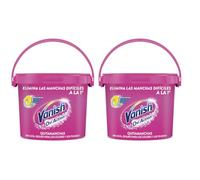 Vanish Oxi Action - Quitamanchas para Ropa Blanca y de Color, en Polvo, sin Lejía - 2 x 2.4 Kg
