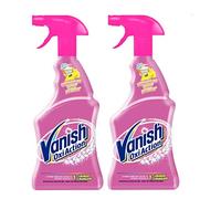 Vanish Oxi Action - Quitamanchas pretratante para Ropa Blanca y de Color, en Spray, sin Lejía - Pack de 2 x 500 ml