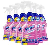 Vanish Oxi Action Quitamanchas Spray Colores Pack 6 x 750 ml | Eliminador de manchas sin lejía | Protección del color