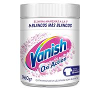 Vanish Oxi Action Quitamanchas y Blanqueador Polvo para Ropa Blanca - 900 gr