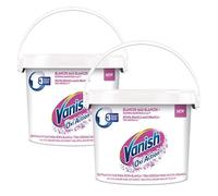 Vanish Oxi Action - Quitamanchas y Blanqueador para Ropa Blanca, en Polvo, Sin Lejía, 2.4 kg
