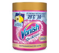 Vanish Oxi Action Multipoder, Quitamanchas multibeneficio para la ropa, elimina olores y potenciador del lavado, En Polvo, Sin Lejía 800gr