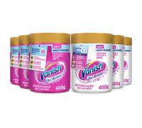 Vanish Oxi Advance Quitamanchas Lote 3x Ropa Blanca + 3x Ropa Color, Elimina Olores, Potenciador Lavado Polvo - 6x400 gr