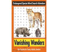 Vanishing Wonders: Endangered Species Word Search Adventure