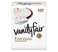 Vanity Fair 3-Ply Dinner Impressions Napkins, 240 Count (Pack of 3)