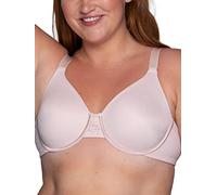 Vanity Fair Beauty Back Minimizer 76080-Brasier con Aros Sujetador Reductor, Cuarzo Transparente, 90H para Mujer