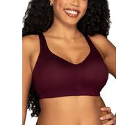 Vanity Fair Beyond Comfort - Brasier sin varillas para mujer, tirantes convertibles y ajuste flexible, tallas simples disponibles S-3XL, Copas transpirables, ciruela sofisticada, Small
