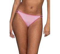 Vanity Fair -Bikini Estilo Ropa Interior Mujer Diseño de Rayas de Color Rosa. L