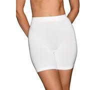 Vanity Fair Calzoncillos Cortos suavizantes para Mujer, Cintura sin Costuras - Blanco, XL