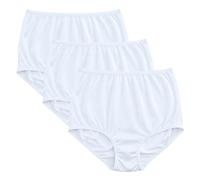 Vanity Fair - Calzoncillos para Mujer (3 Unidades) Blanco 5X-Large