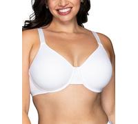 Vanity Fair de Las Mujeres Belleza Parte Trasera Minimizer Figura 76080sujetador con Aros, Blanco Estrella, 90F