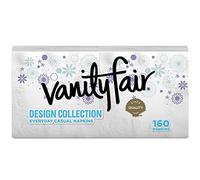 Vanity Fair Everyday Napkins, Designs Collection, 160 Count, Assorted Decorative Napkins