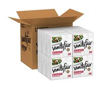 Vanity Fair Everyday White Paper Napkins, 1200 Count