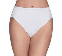 Vanity Fair Illumination 2pk Hi-Cut Briefs (as1, alpha, l, regular, regular, White)