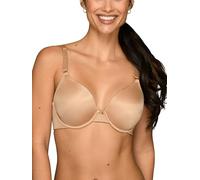 Vanity Fair Sujetador alisador de espalda de belleza de cobertura completa para mujer (34B-42D), Aros - Totalmente Tan, 85D